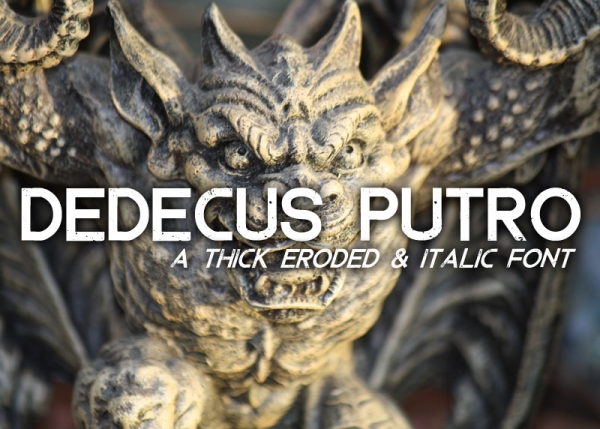 Dedecus Putro Font