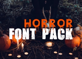 Horror Font Pack