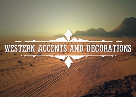 Western borders and accents